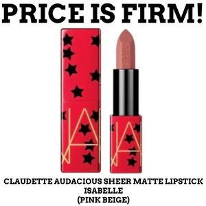NARS CLAUDETTE AUDACIOUS SHEER MATTE LIPSTICK - ISABELLE